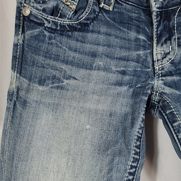 Miss Me Jeans Signature Boot Style JE104583R - Picture 3 of 12